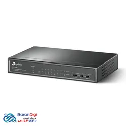سوئیچ 9 پورت +Poe و بدنه فلزی تی پی لینک TP-Link TL-SF1009P