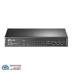 سوئیچ 9 پورت +Poe و بدنه فلزی تی پی لینک TP-Link TL-SF1009P