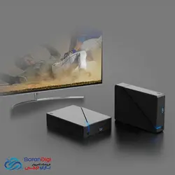 هارد اکسترنال 3.5 اینچ آداپتور دار سیلیکون پاور با ظرفیت 8 ترابایت مدل Silicon Power S07 8TB - فروشگاه کامپیوتر باران دیجی