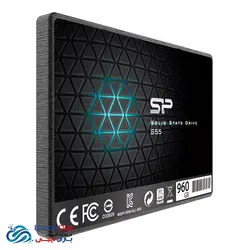 حافظه اس اس دی اینترنال سیلیکون پاور با ظرفیت 240 گیگابایت مدل Silicon Power Slim S55 240GB - فروشگاه کامپیوتر باران دیجی
