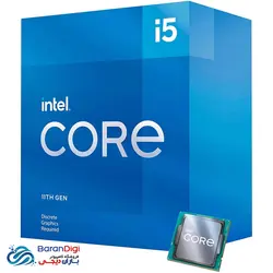 پردازنده اینتل سری Rocket Lake مدل Intel Core i5-11400F - فروشگاه کامپیوتر باران دیجی