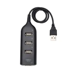 هاب 4 پورت USB مدل USB HUB 4 Port USB 2.0 - فروشگاه کامپیوتر باران دیجی