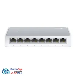 سوئیچ 8 پورت غیر مدیریتی دسکتاپی تی پی لینک مدل TP-Link TL-SF1008D