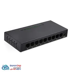 سوئیچ 9 پورت بدنه فلزی مارلیک تک مدل Marlik Tech TXE091-M - فروشگاه کامپیوتر باران دیجی