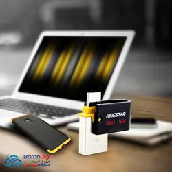 فلش مموری کینگ استار OTG و USB3 با ظرفیت 32 گیگابایت مدل Kingstar S30 - فروشگاه کامپیوتر باران دیجی