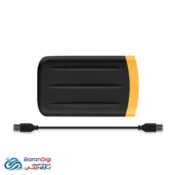 هارد اکسترنال با ظرفیت 2 ترابایت سیلیکون پاور مدل Silicon Power Armor A65 2TB - فروشگاه کامپیوتر باران دیجی