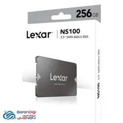 حافظه اس اس دی اینترنال لکسار با ظرفیت 256 گیگابایت مدل Lexar NS100 256GB - فروشگاه کامپیوتر باران دیجی