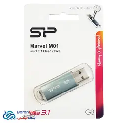 فلش مموری سیلیکون پاور USB3 با ظرفیت 32 گیگابایت مدل Silicon Power Marvel M01 - فروشگاه کامپیوتر باران دیجی