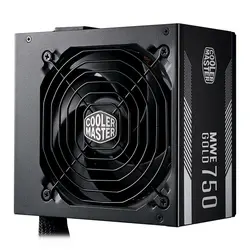 منبع تغذیه (پاور) کامپیوتر کولر مستر مدل Cooler Master MWE Gold 750 Full Modular - فروشگاه کامپیوتر باران دیجی