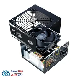 منبع تغذیه (پاور) کامپیوتر کولر مستر مدل Cooler Master MWE Gold 750 Full Modular - فروشگاه کامپیوتر باران دیجی