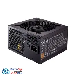 منبع تغذیه (پاور) کامپیوتر کولر مستر مدل Cooler Master MWE 550W Bronze - فروشگاه کامپیوتر باران دیجی