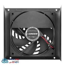 منبع تغذیه (پاور) کامپیوتر گرین مدل Green GP500A-ECO Rev3.1 - فروشگاه کامپیوتر باران دیجی