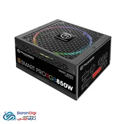 منبع تغذیه (پاور) کامپیوتر ترمال تیک مدل Thermaltake Smart Pro RGB 850W Bronze - فروشگاه کامپیوتر باران دیجی