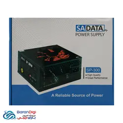 منبع تغذیه (پاور) کامپیوتر سادیتا مدل SADATA 300W - فروشگاه کامپیوتر باران دیجی