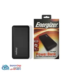 شارژر همراه (پاوربانک) انرجایزر مدل Energizer UE15005 15000mAh - فروشگاه کامپیوتر باران دیجی