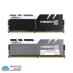 رم کامپیوتر جی اسکیل مدل G SKILL Trident Z DDR4 3200MHz 16GB - فروشگاه کامپیوتر باران دیجی