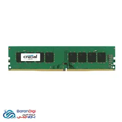 رم کامپیوتر کروشیال مدل Crucial 8GB 2400Mhz DDR4 - فروشگاه کامپیوتر باران دیجی