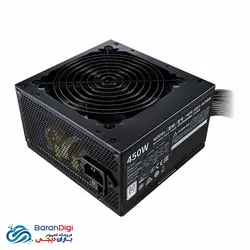 منبع تغذیه (پاور) کامپیوتر کولر مستر مدل Cooler Master MWE 450 MPW-4502-ACABW - فروشگاه کامپیوتر باران دیجی