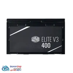 منبع تغذیه (پاور) کامپیوتر کولر مستر مدل Cooler Master Elite V3 230V 400W - فروشگاه کامپیوتر باران دیجی