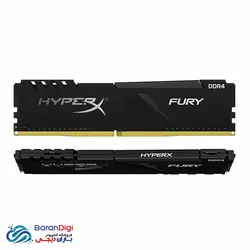 رم کامپیوتر کینگ استون مدل Kingston HyperX Fury 8GB DDR4 2400MHz - فروشگاه کامپیوتر باران دیجی