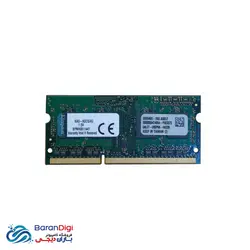 رم لپتاپ کینگ استون مدل KingSton 1333hz DDR3 4GB Laptop - فروشگاه کامپیوتر باران دیجی