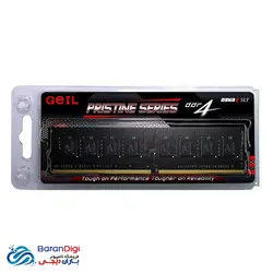 رم کامپیوتر گیل مدل Geil Pristine DDR4 2400MHz 8GB - فروشگاه کامپیوتر باران دیجی