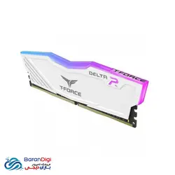 رم کامپیوتر تیم گروپ مدل Team Group T-Force Delta RGB 8GB DDR4 3200MHz - فروشگاه کامپیوتر باران دیجی