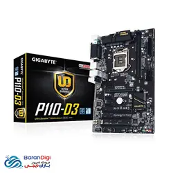مادربرد گیگابایت مدل Gigabyte GA-P110-D3 - فروشگاه کامپیوتر باران دیجی