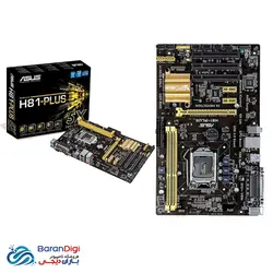 مادربرد ایسوس مدل Asus H81-PLUS - فروشگاه کامپیوتر باران دیجی