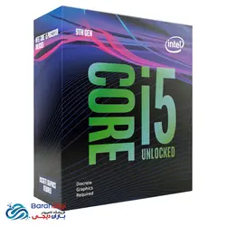 پردازنده اینتل سری Coffee Lake مدل Intel Core i5-9600kF - فروشگاه کامپیوتر باران دیجی
