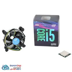 پردازنده اینتل سری Coffee Lake مدل Intel Core i5-9400 - فروشگاه کامپیوتر باران دیجی