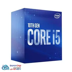 پردازنده اینتل سری Comet Lake مدل Intel Core i5-10400F - فروشگاه کامپیوتر باران دیجی