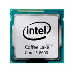 پردازنده اینتل سری cofee lake مدل Intel core i5 8600 - فروشگاه کامپیوتر باران دیجی