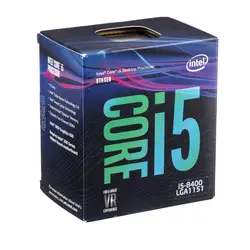 پردازنده اینتل سری Coffee Lake مدل Intel Core i5-8400 - فروشگاه کامپیوتر باران دیجی