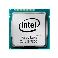 پردازنده اینتل سری Kaby Lake مدل Intel Core i5-7500 - فروشگاه کامپیوتر باران دیجی
