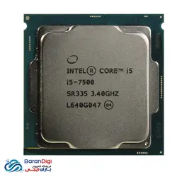 پردازنده اینتل سری Kaby Lake مدل Intel Core i5-7500 - فروشگاه کامپیوتر باران دیجی