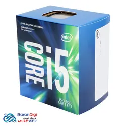 پردازنده اینتل سری Kaby Lake مدل Intel Core i5-7500 - فروشگاه کامپیوتر باران دیجی