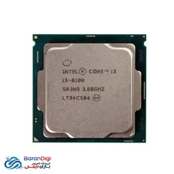پردازنده اینتل سری Coffee Lake مدل Intel Core i3-8100 - فروشگاه کامپیوتر باران دیجی