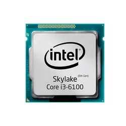 پردازنده اینتل سری Skylake مدل Intel Core i3-6100 - فروشگاه کامپیوتر باران دیجی