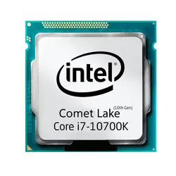 پردازنده اینتل سری Comet Lake مدل Intel Core i7-10700k - فروشگاه کامپیوتر باران دیجی