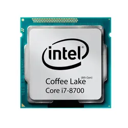 پردازنده اینتل سری Coffee Lake مدل Intel Core i7-8700K - فروشگاه کامپیوتر باران دیجی