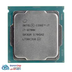 پردازنده اینتل سری Coffee Lake مدل Intel Core i7-8700K - فروشگاه کامپیوتر باران دیجی