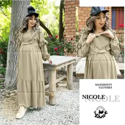 مانتو بارداری و شیردهی خنک تابستونه طرح جرن