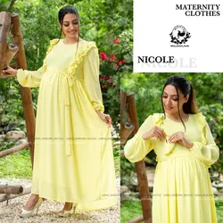 پیراهن مجلسی بارداری و شیردهی