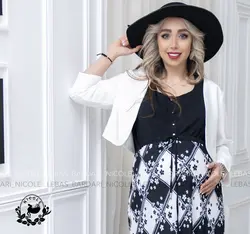 کت سارافون بارداری شیردهی طرح تینا