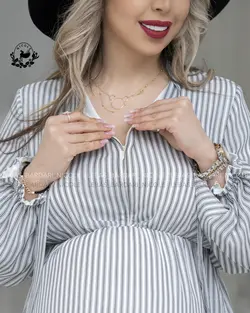 پیراهن آستین بلند بارداری شیردهی