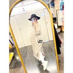 مانتو پیراهنی تمام دکمه