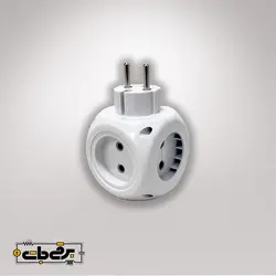 چهار راهی دو شاخه دار مدل صدف تیراژه