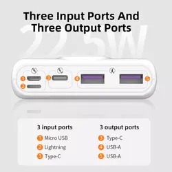 پاوربانک روموس 20000 شارژ سریع 22.5W مدلSW20PF - باتری مارکت