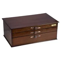 سرویس قاشق و چنگال 116 پارچه ناب استیل مدل ونیز